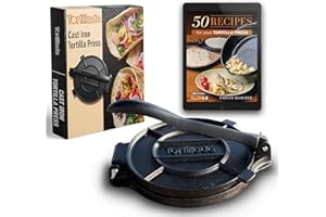 Tortillada - Tortillas de première qualité en fonte avec recettes (30 cm)