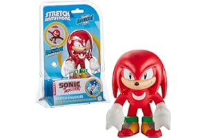 character options ltd 07938 SEGA Stretch Sonic Knuckles Toy. Amazing Stretchy Fun. Perfect Christmas OR Birthday Present for Boys and Girls, Multi-Color