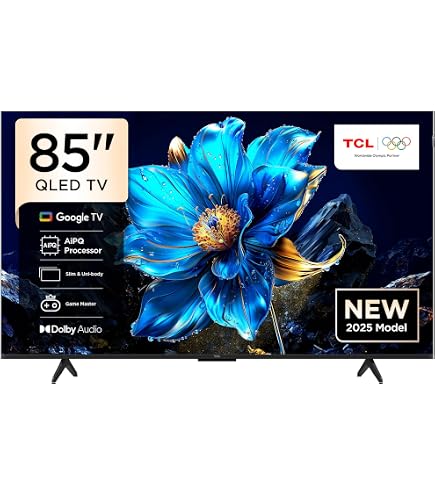 TCL 58 Inch 4K UHD Smart TV, Google TV with Built-in Chromecast