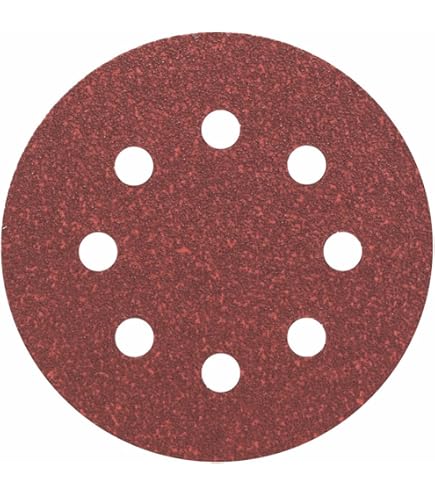 Dischi Abrasivi GOODWAY - 50 Pezzi Grana 40, Ø115mm, 8 Fori Per Levigatrice Orbitale | Per Legno E Metallo - Foto 12