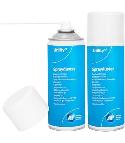 Leviatan Druckluftspray 360° - 200ml Air Duster Für PC, Tastatur & Elektronik