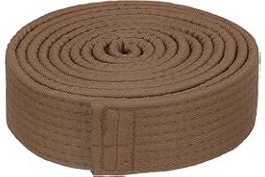 PATIKIL Ceinture de classement colorée en polyester pour arts martiaux, judo, karaté pour entraînement de l'entraîneur