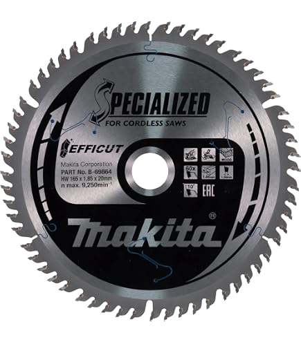 CMT 292.165.56H PORTABLE SAW BLADE 165X2.2/1.6X20 Z=56 15° ATB