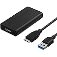 Sabrent USB 3.0 mSATA II or III/6G SSD Enclosure Adapter [Support UASP] (EC-UKMS)