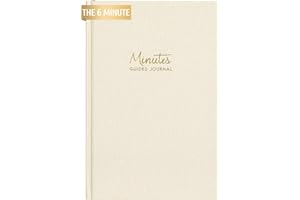 Colorage Gratitude Journal - The 6-Minute Diary, Daily Wellness Journal for Happiness, Undated weekly planners and organisers, Beige (GRMS6MGERJUK)