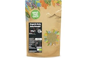 WHOLEFOOD EARTH Whole Food Earth® - Organic Gotu Kola Powder 250 g | GMO Free | Certified Organic