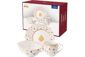 Villeroy & Boch Toy'S Delight Zestaw Śniadaniowy, Biały, 6 sztuk