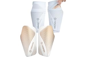 Protège-Tibias de Football AIRSFISH pour Enfants et Adultes