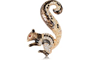 KristLand Broche Vintage en Forme De Lapin en Cristal pour Corsage Style Rétro Joli Lapin Cadeau d'anniversaire pour Homme Et Femme