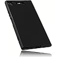 mumbi Custodia compatibile con Sony Xperia XZ1, nero