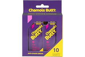 CHAMOIS BUTT'R Camoscio Butt R Her 'Anti-Chafe Crema, Confezione da 9 ml Packets