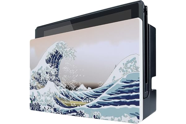 playvital Protection Accessoires pour Switch Coque Dock,Cover pour Nintendo Switch Console,Étui Anti-Poussière Housse-Noir