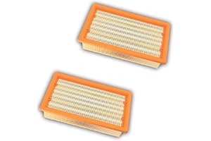HAYATEC 2x Flachfaltenfilter Filter Ersatz für Mehrzwecksauger Kärcher NT 25/1 Ap, NT 35/1 Ap, NT 35/1 Tact/Te/M, NT 361 Eco/Te/M, NT 45/1 Tact/Te/M wie 6.904-367.0