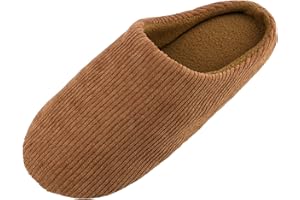Knixmax Pantoufles Femmes Hommes Chaussons en Mousse à Mémoire Chausson Hiver Accueil Slippers Mixte Adulte EU 38-47