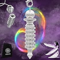 Pendolo Esoterico Egizio Thot - Ottone Argentato, Per Radiestesia E Divinazione - Foto 6