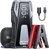 BuTure Booster Avviamento Auto da 4000A, Avviatore Emergenza per Auto 12V (Motori a Gas o 10.0L Diesel), Starter Batteria Aut