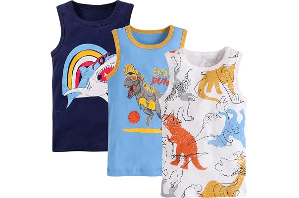 Amazon.es Los más vendidos: Los productos más populares en Camisetas  interiores para niño