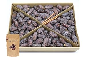 PERGAMO NATURAL FLAVOR Medjoul - Datteri Medjool Premium -Fresco e naturale - Datteri Extra Large dalla Giordania (5000g)