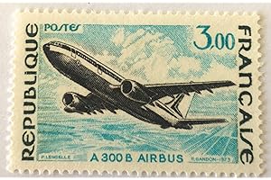 TIMBRE FRANCE Timbre de France Neuf** et Authentique, Gomme intacte. 1973 Collection No 1751. Avion par DesLivresExpress