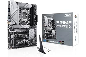 ASUS PRIME Z790-P WIFI D4 – Carte mère Intel LGA 1700 ATX (14+1 DrMOS, PCIe 5.0, 3 x M.2, DDR4, Wi-Fi 6, HDMI, Display Port, USB 3.2 Gen 2x2 Type-C, Thunderbolt, USB4, Arua Sync RGB)