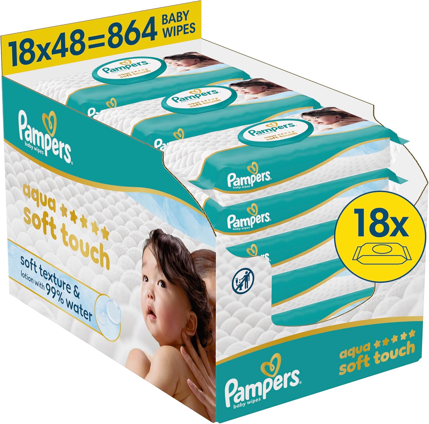 Test Complet & Analyse de Fiabilité : Pampers Aqua Soft Touch Baby v tservetter 18