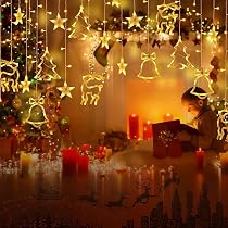 3 Weihnachtsbaum-Anhänger Mit Licht – Sterne, Socken & Häuser, Batteriebetrieben Für Festliche Deko