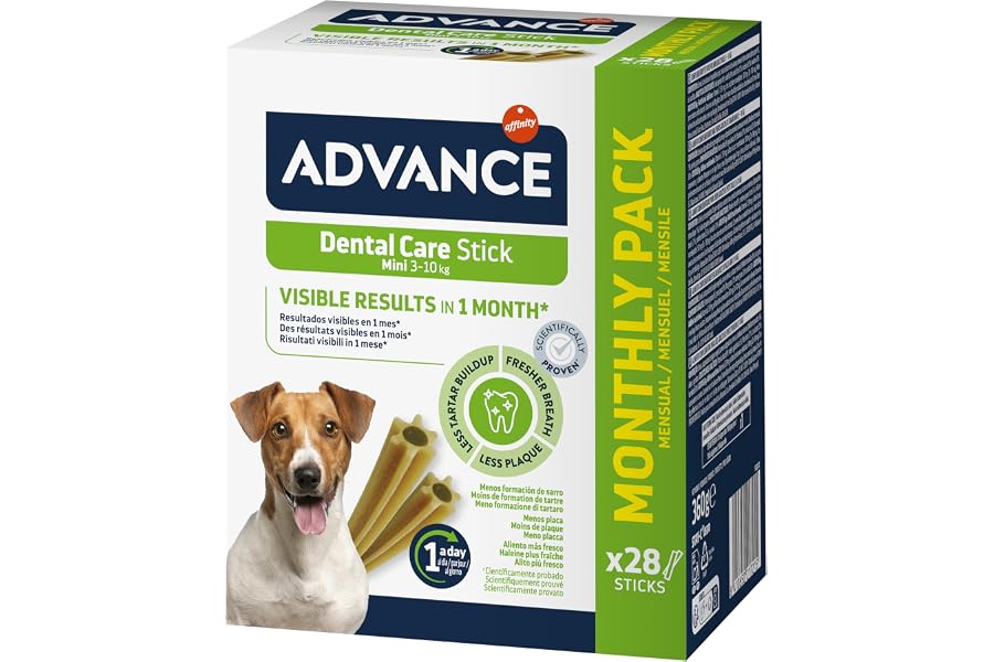 Advance Dental Stick Mini Dogs pack 28 días