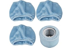 AFHGDJR 3 Stück für Mspa Whirlpool Ersatzteile,Filterkartuschen mit Schutznetzen für MSpa Whirlpoal, Ersatz Filter Filterkartusche für MSpa Aufblasbare Pool, Filterkartusche Zubehör