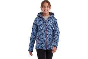 Killtec Mädchen Softshelljacke Print Chaqueta softshell/outdoor con capucha Niñas