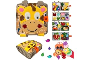 HIQE-FL Activity Book, ogólna książka filcowa dla dzieci od 3 lat, książka filcowa Montessori od 3 lat, zabawka dla dzieci od 3 lat, zabawka dla dzieci od 3 lat