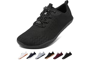 Geweo Unisex Buty Barefoot Mężczyźni Kobiety Lato Barefoot Shoes Szeroką Skrzynką na Palce Lato Oddychające Buty do Biegania w Terenie Buty do Treningu Lekkie Wygodne Buty Fitness Sneaker 37-47EU
