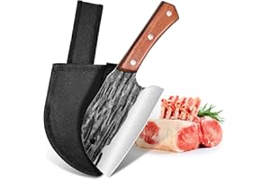 HOME SAFETY Coltello da chef giapponese fatto a mano, coltello da macellaio, coltello da disossamento, coltello Santoku, coltello da carne, coltello da cucina, coltello da cucina, coltello da macellaio