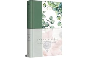 Santa Biblia/ Holy Bible: Reina-Valera 1960, Verde Con Flores, Tamaño Manual