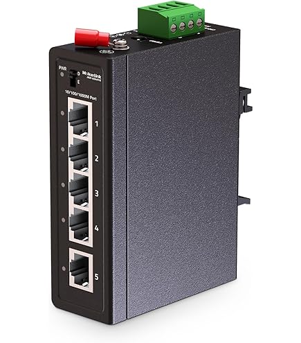 MokerLink Commutateur géré 4 ports 2,5 G SFP 4 ports 2,5 G Base-T 10/100/1000 Mbps Mini Size Metal Web Managed Fanless