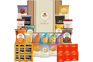 BUNDLE BEAR Tea & Biscuits Gift Set – Afternoon Tea Hamper with Assorted Biscuits & 12 Premium Tea Bags – Gift Hamper for Women, Men & Couples – Thank You Hamper (Gift)