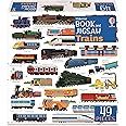Usborne Book and Jigsaw Trains