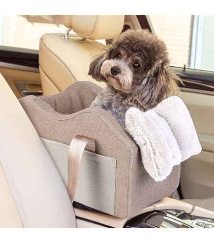 Car Seat Cente Console Dog Ca Seat Fo Small Dogs Up To 12lbs Cat