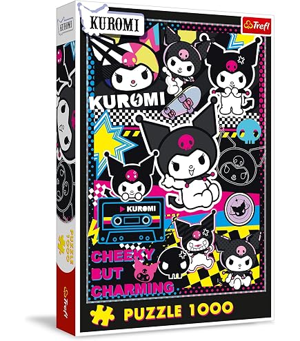 Trefl Premium Plus Quality - Puzzle Hello Kitty Summer Vibes - 1000 Pezzi, Serie di Puzzle con i Personaggi Più Amati, per Adulti e Bambini dai 14 anni