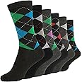 Mens Plain Sports Socks (Pack Of 5) (UK 6-11 EURO 39-46) (White