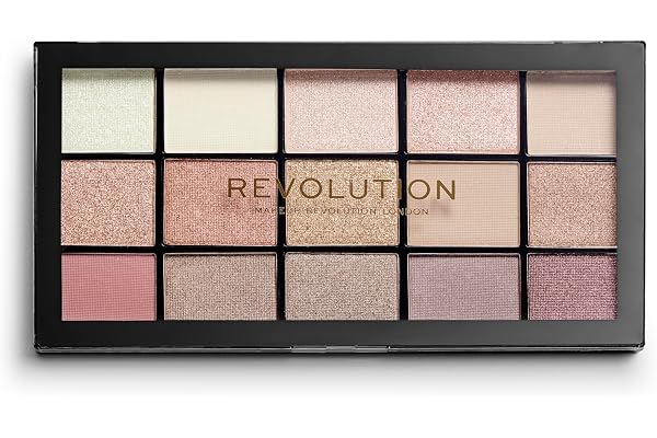 Makeup Revolution, Palette d'ombres à paupières Reloaded, Iconic 3.0, 15 nuances, 16,5 g
