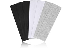 DiyJibb Headbands for Women Non Slip - 7PCS Fashion Sports Hair Bands for Women's Hair, Soft Cotton Cloth Stretchy Headbands for Women for Workout Yoga Running