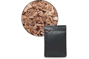Cecotec Chips de Madera de Roble - Accesorios para Freidoras sin Aceite - Air Fryer - Cecofry Smokin' Oak Chips. Compatibles con Freidoras de Aire con Ahumador, Barbacoas de Leña y Gas