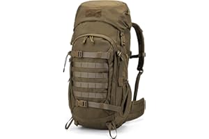 Mardingtop 50L Sac à dos tactique Sacs à dos de trekking avec housse de pluie Sacs à dos de randonnée en plein air pour le trekking,la randonnée et le voyage