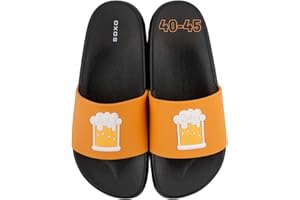 soxo Bière Claquette Hommes Piscine Tongs Homme Plage Claquettes Flip Flop Cadeaux 3 Tailles