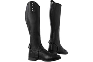 Norton 913107202 Demi-Chaps Strass Unisexe Noir Taille Unique