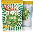 NUG PACKS Wake and Bake - 100 x Cali Packs 3.5g bag, Aluminium Foil lined Mylar bags 3.5g, Ziplock Smell proof bag, Baggies, (9.8cm x 13cm)