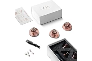 ‎LUME SKIN Ersatz-Kit Lume Skin Professional Diamond Kit - 3 Peelingköpfe mit Diamantpulver, 5 Ersatzfilter, Kopf-Reinigungsbürste, Mitesser-Absauger, mitesser sauger porenreiniger, porensauger mitesserentferner