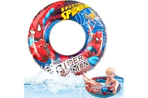 WIRHAUT Swimming Ring for Kids Swimming Ring for Kids Cartoon Rubber Rings Pool Floats, Durable Pool Inflatable Ring for Children 2-9 Years…