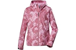 Killtec Mädchen Kos 205 Grls Sftshll Jckt Softshelljacke/Outdoorjacke mit Kapuze