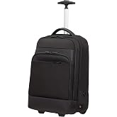 Samsonite Mysight - Diz&uuml;st&uuml; Bilgisayar Sırt &Ccedil;antası, 2 Tekerlekli (48 cm - 25,5 L), Siyah (Siyah)